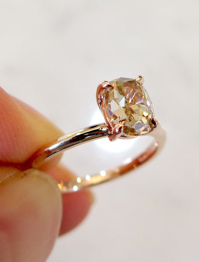 Dana Walden Rose Gold Engagement Ring Roundup