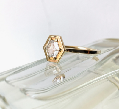 DW Trends 2022: Geometric Engagement Ring Designs