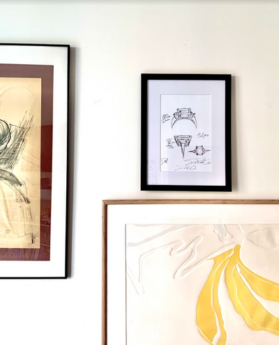 Order Framed Reproductions of DW Design Sketches