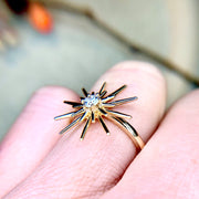 Rosalie 0.25ct Round Diamond Engagement Ring