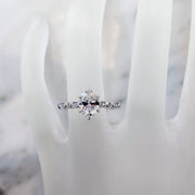 Tulia Oval Diamond Engagement Ring - On Hand- by Dana Walden Chin