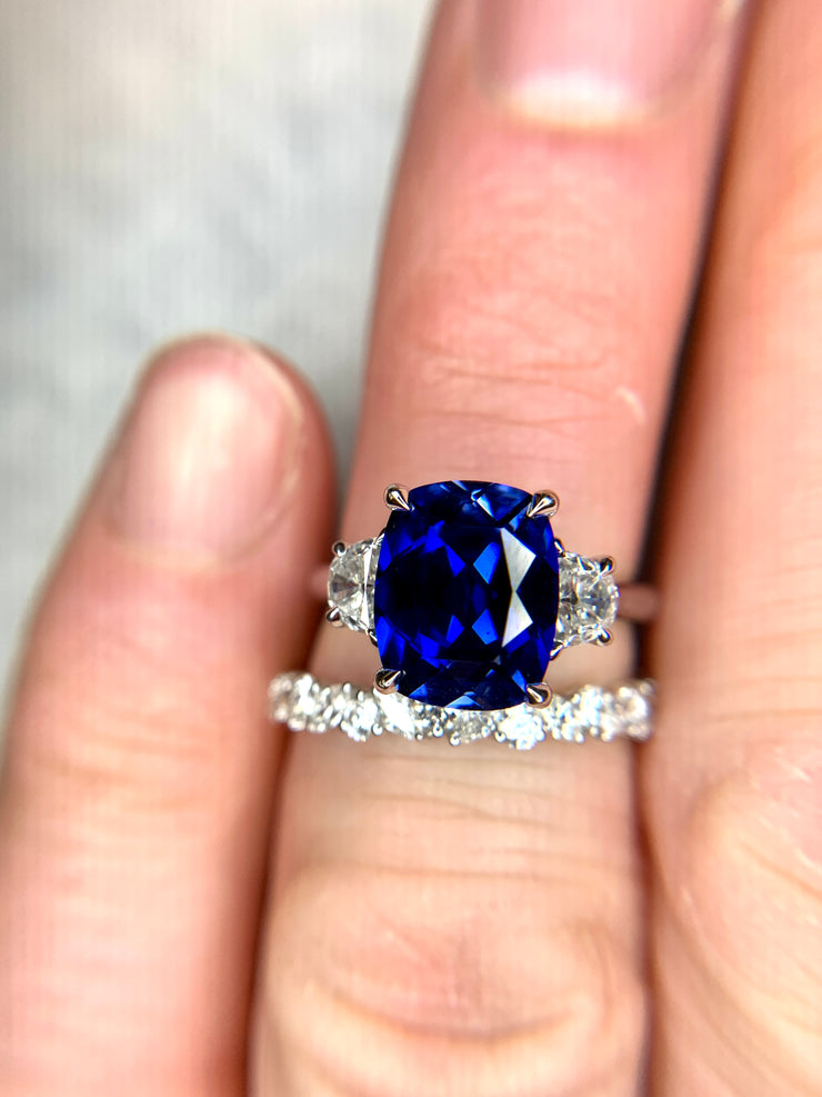 Unique Sapphire Engagement Ring NYC