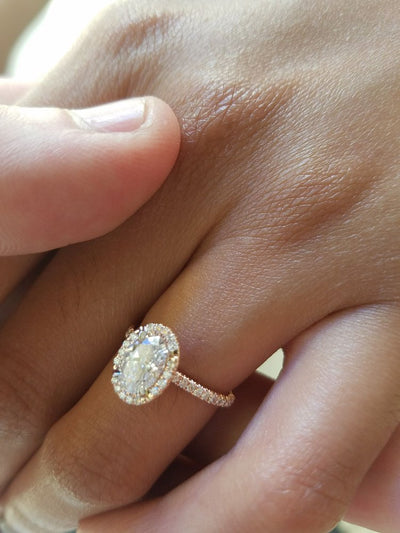 "I set out looking for a custom engagement ring, but as I went to places I noticed two things..."