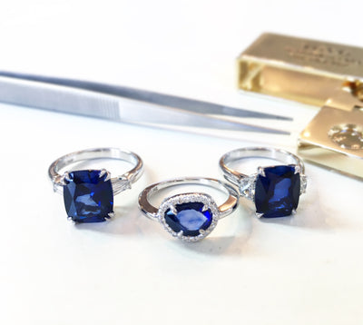 Natural Sapphires vs. Lab-Created Sapphires: What's the Difference?