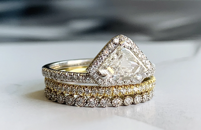 All About Bridal & Engagement Ring Stacks