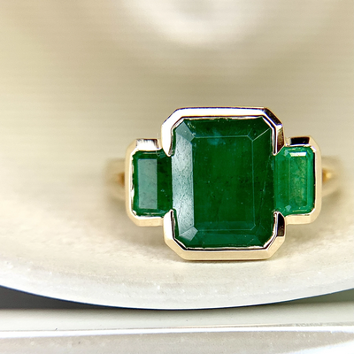 Gorgeous Green Rings to Celebrate Saint Patrick's Day & the First Day of Spring
