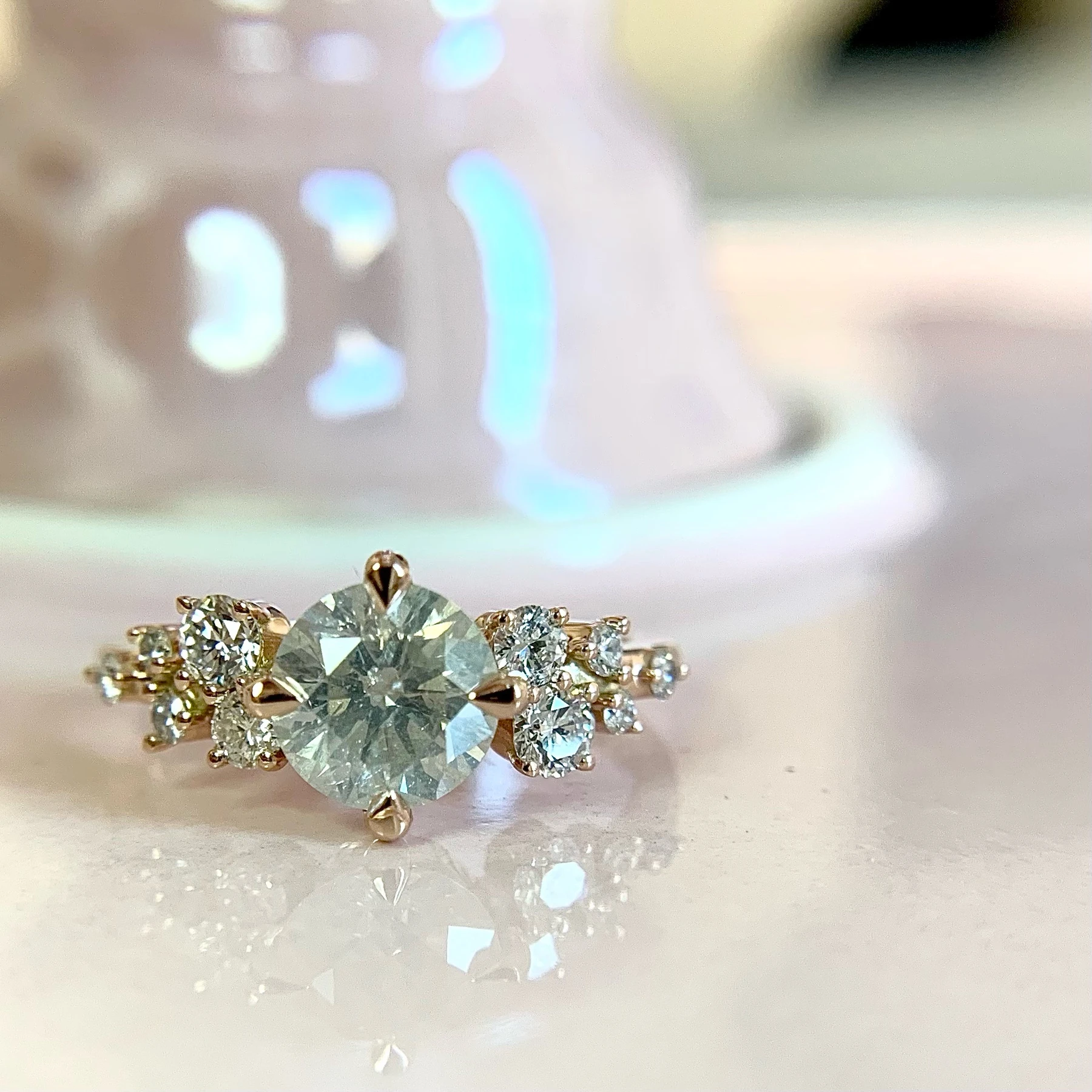 One of a Kind Engagement Rings Unique Engagement Rings NYC Custom Jewelry by Dana Walden Bridal