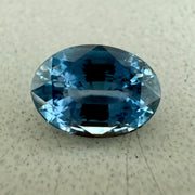 3.00 Carat Oval Light Blue Sapphire Unique One of  Kind Natural Sapphire for custom engagement ring