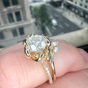 Celesta Curved Wedding Ring
