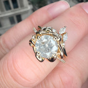 Celesta Curved Wedding Ring