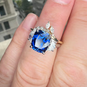 Celesta Curved Wedding Ring