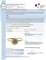Emilia Champagne Diamond Engagement Ring Appraisal