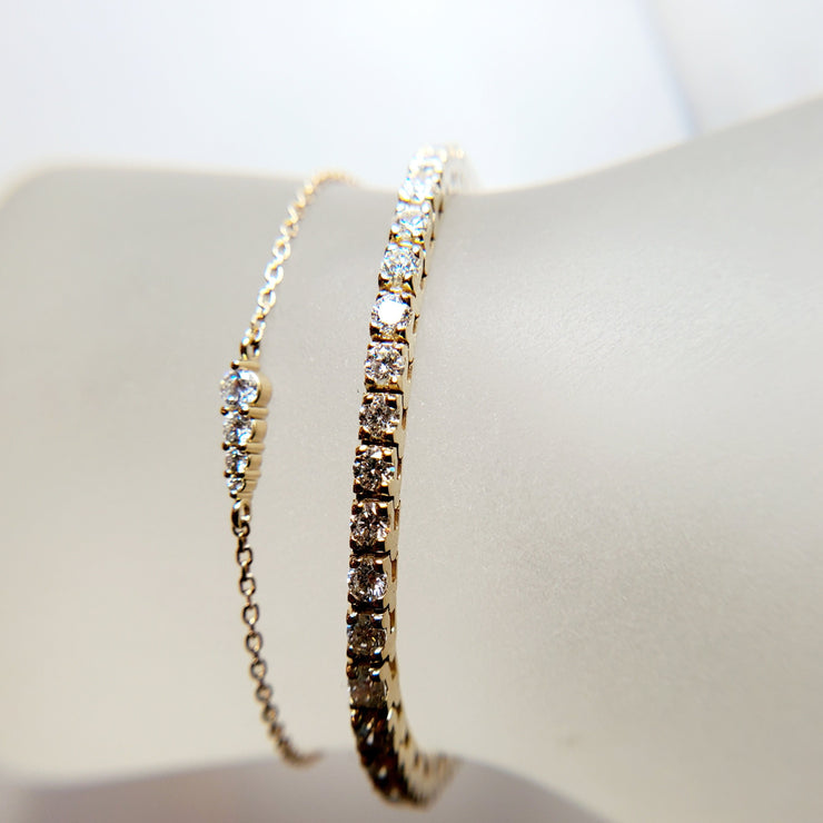 Diamond bracelet holiday gifts by DANA WALDEN BRIDAL