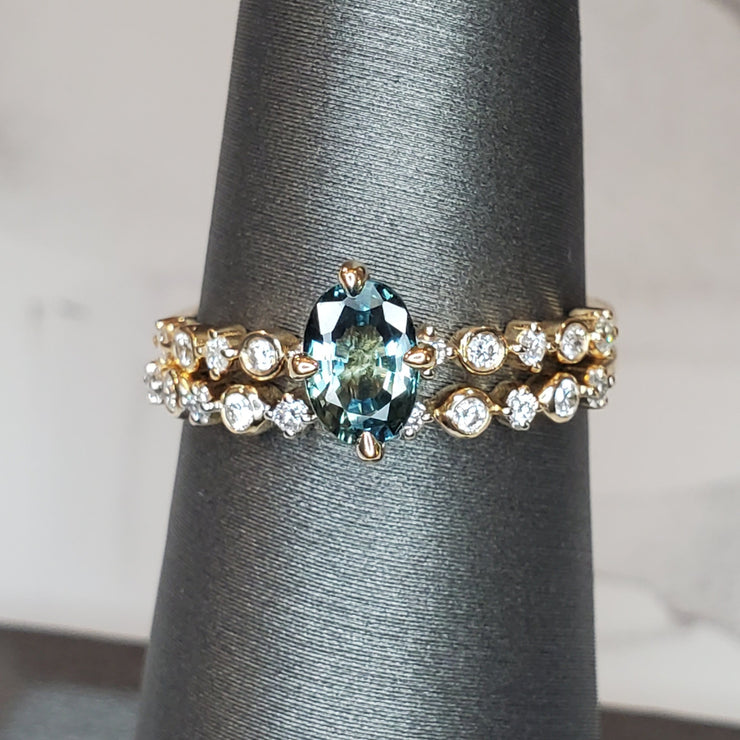 Zia Diamond Wedding Band