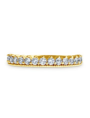 Billie Diamond Tiara Wedding Band