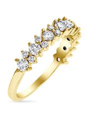 Cadenza Diamond Wedding Band (0.75ctw)