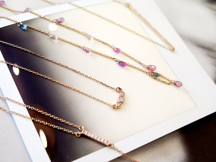 Diamond Lariat Necklace