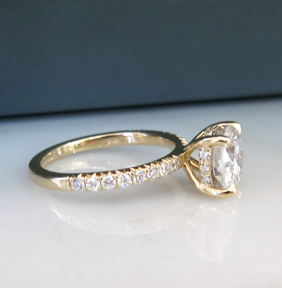 Ellis 1.50ct Diamond Engagement Ring with Secret Diamonds
