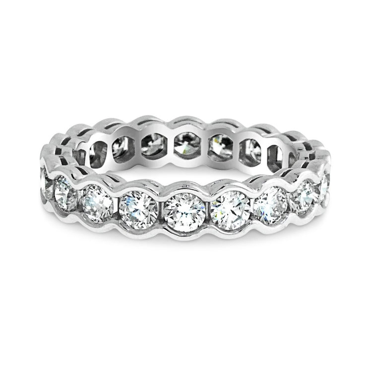 2 carat diamond eternity band &