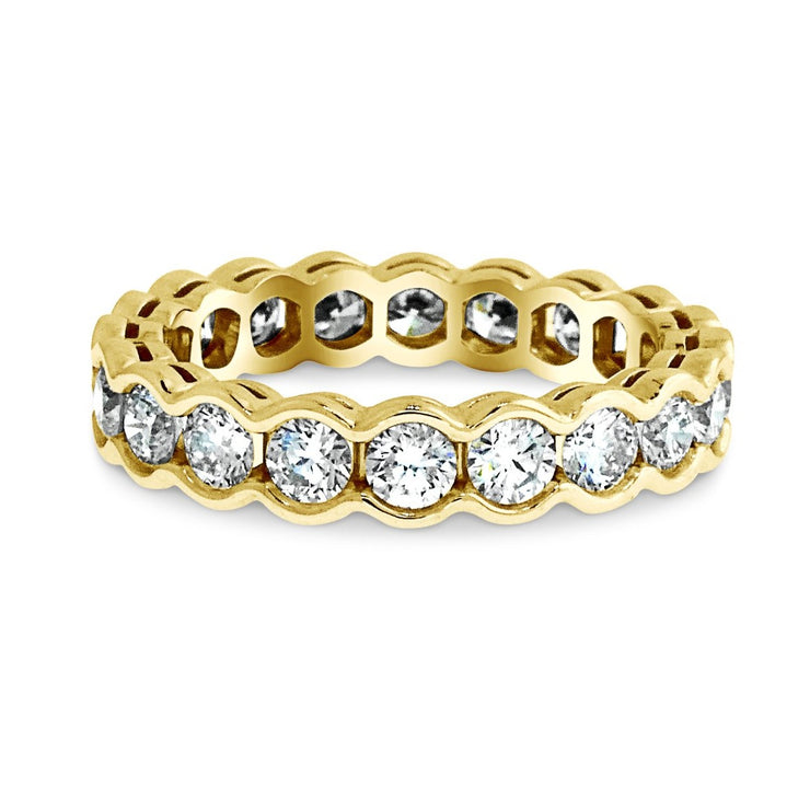 2 carat diamond eternity band &