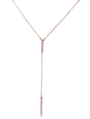 Diamond Lariat Necklace