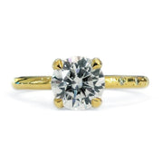 Talia Diamond Solitaire Engagement Ring. DANA WALDEN NYC.