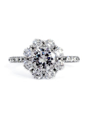 Unique engagement ring by Dana Walden Bridal NYC.