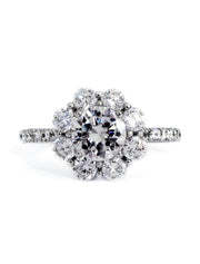 Unique engagement ring by Dana Walden Bridal NYC.