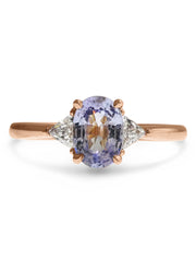 Rory 1.06ct Periwinkle Sapphire Engagement Ring