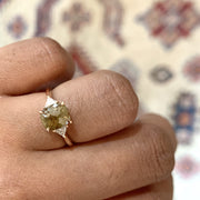 Brown diamond engagement ring- DANA WALDEN BRIDAL.