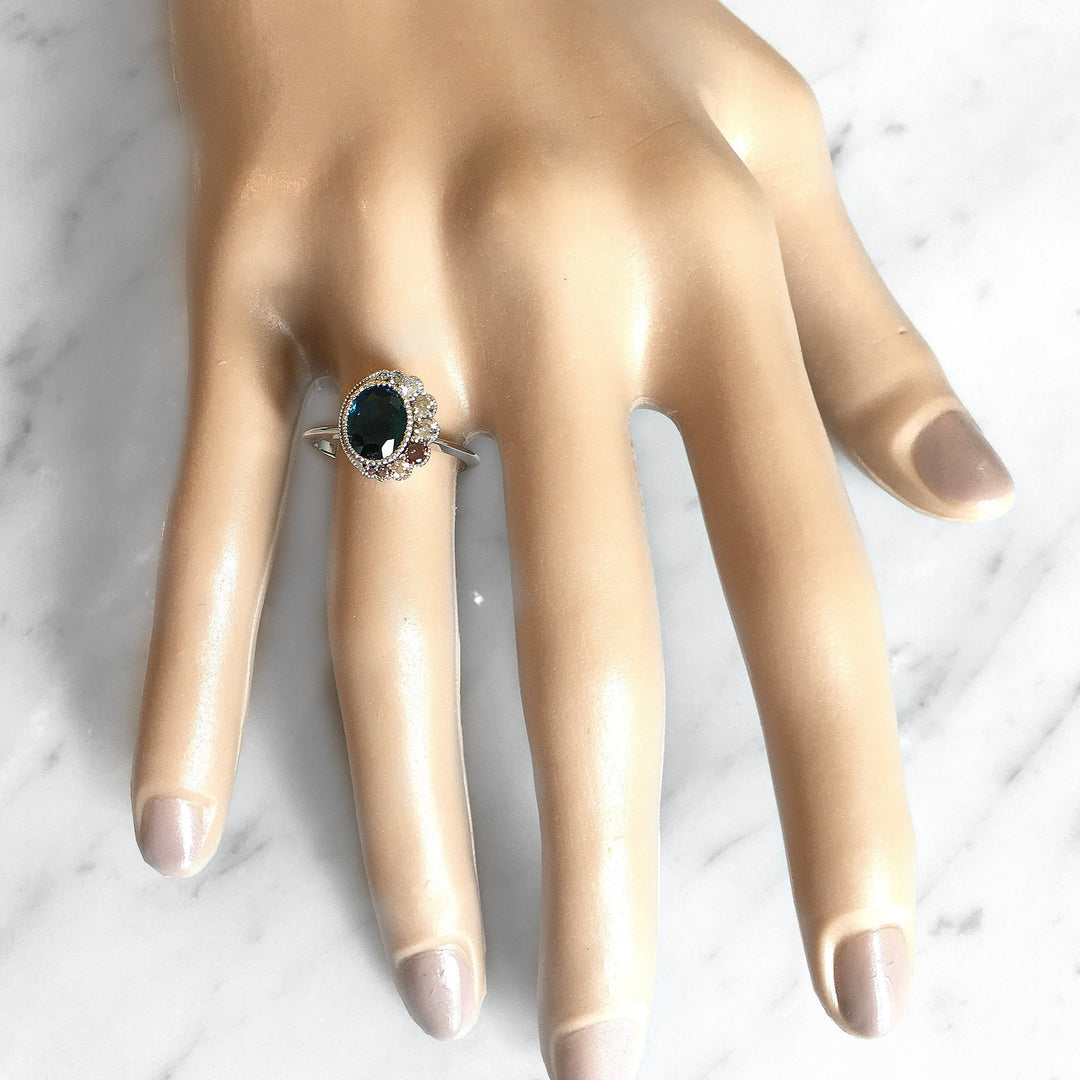Painted diamond ring sale