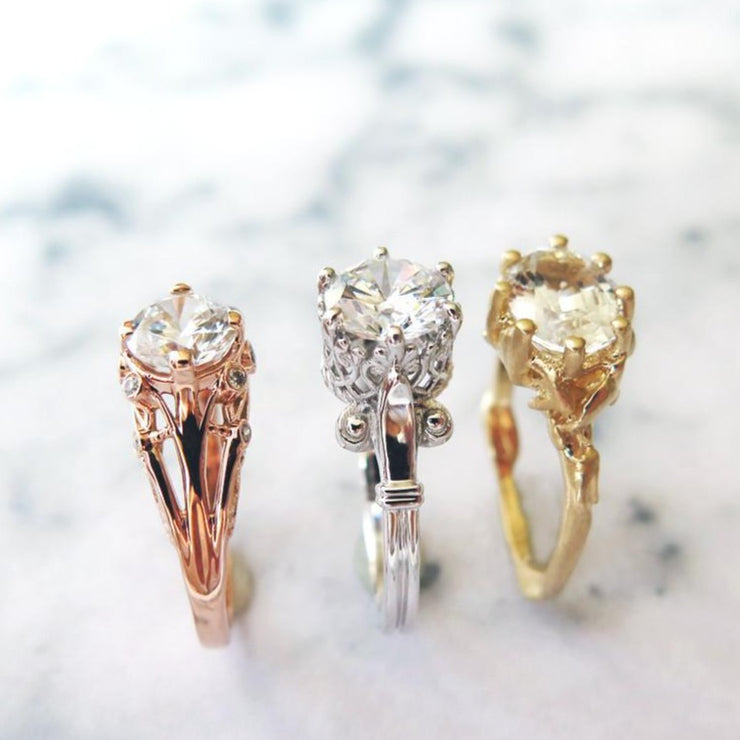 Vintage Inspired - Unique Engagement Rings - Yasmine, Lulu, Starla - Dana Walden Bridal - NYC