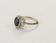 Video of the Dana Walden Solaris engagement ring. Handmade in NYC.