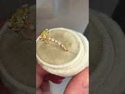 Video Amina 0.67ct Yellow Sapphire Engagement Ring