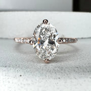 Milly 1.01 Carat Oval Lab Grown Diamond Engagement Ring