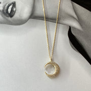 Moonlight Diamond Necklace by Dana Walden NYC.