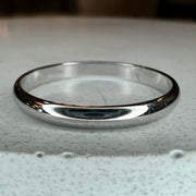Eldridge Classic 2mm White Gold Wedding Ring