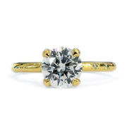 Lab diamond engagement ring by Dana Walden Jewelry.