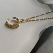 Moonlight Diamond Necklace by Dana Walden NYC.