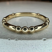 Yvonne Unique Gold Ring