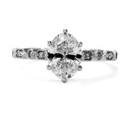TULIA Engagement Ring Sketch (Framed Print)
