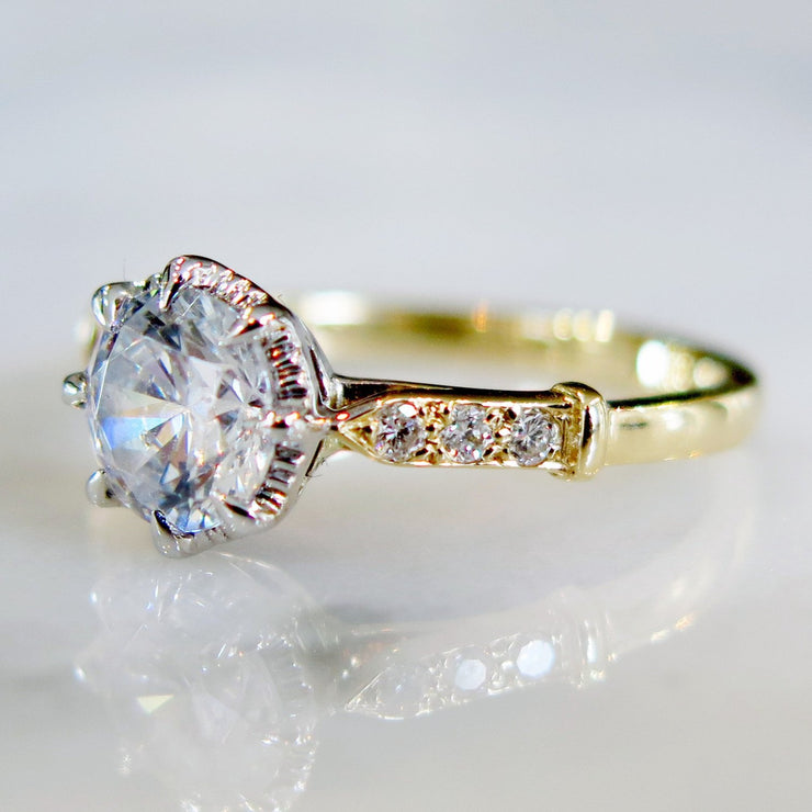 Unique vintage hotsell wedding rings